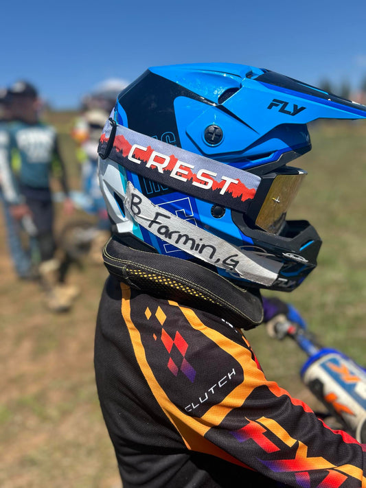 Ridgeline dirt-bike goggles- Orange