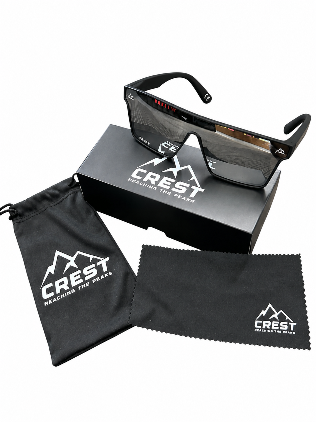 High-line Crest Sunglasses- Silver