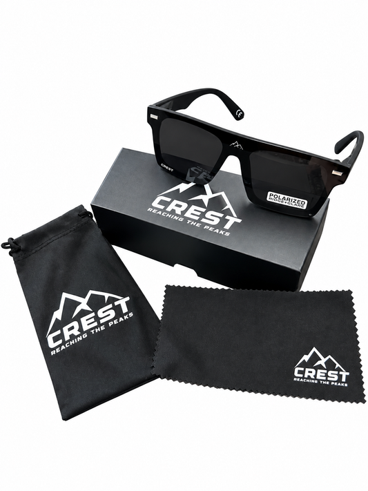 Apex Crest Sunglasses- Black