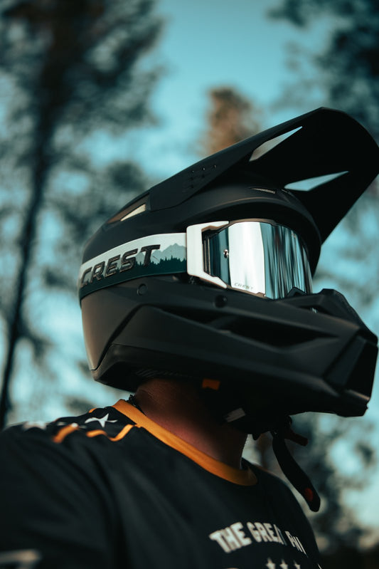 Trail Blazer dirt-bike goggles- Forest Green